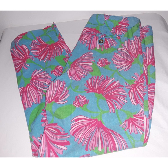 Lilly Pulitzer Vintage TRADEWIND KISSUE Resort Fit Capri Pants 4 - Picture 3 of 8